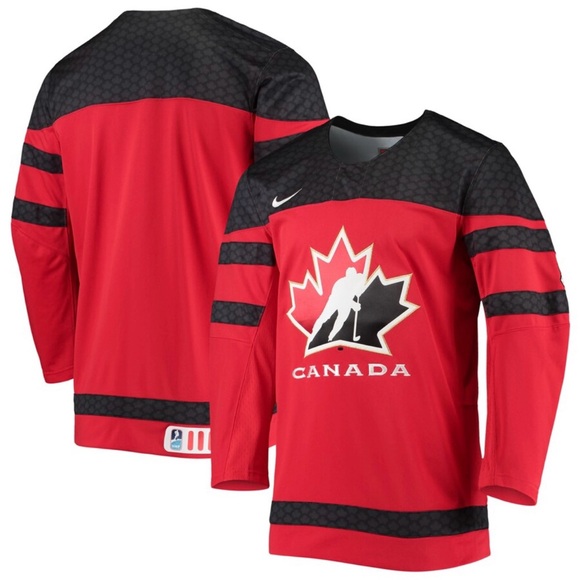 NWT, Nike 2017 World Championship Team Canada IIHF Replica Hockey Jersey Sz L - Picture 1 of 15